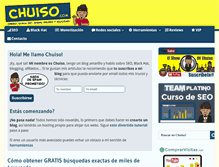 Tablet Screenshot of chuiso.com